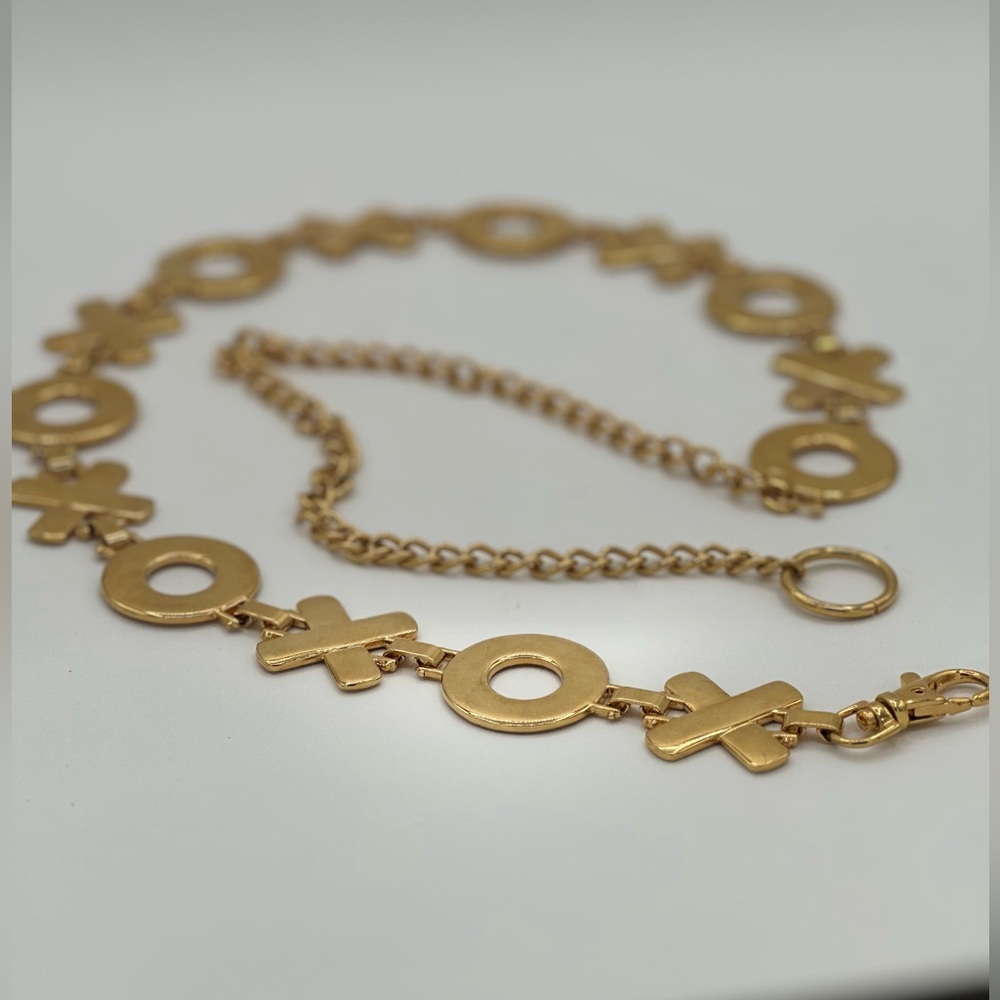 Vintage-Inspired Gold XOXO Statement Belt❤️ - Picture 12 of 17